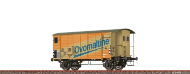 BRAWA 50992 - H0 - Gedeckter Güterwagen Ovomaltine, SBB, Ep. III